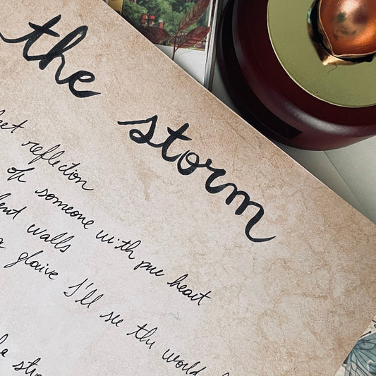 Personalized Handwritten Lyrics