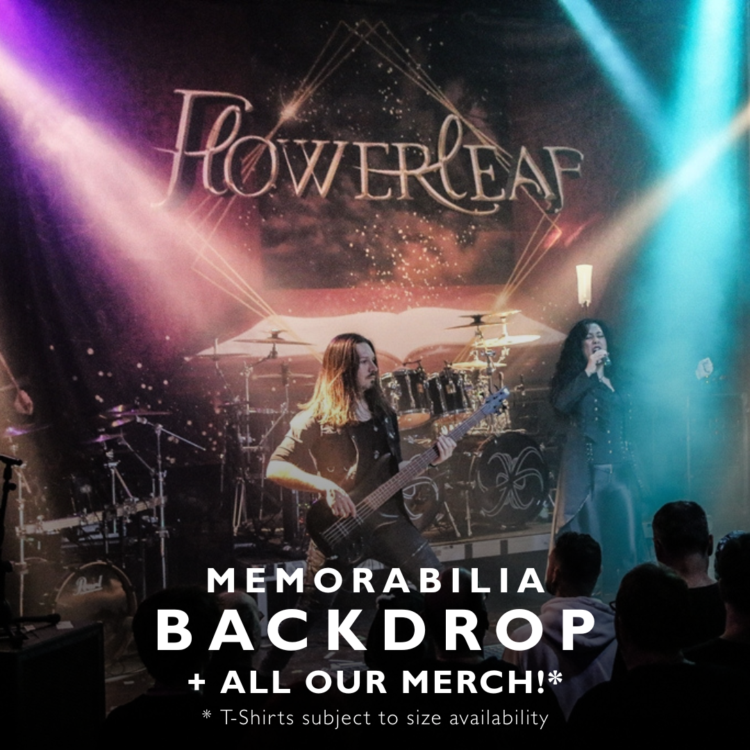 The Original Stage Backdrop + All our merch*